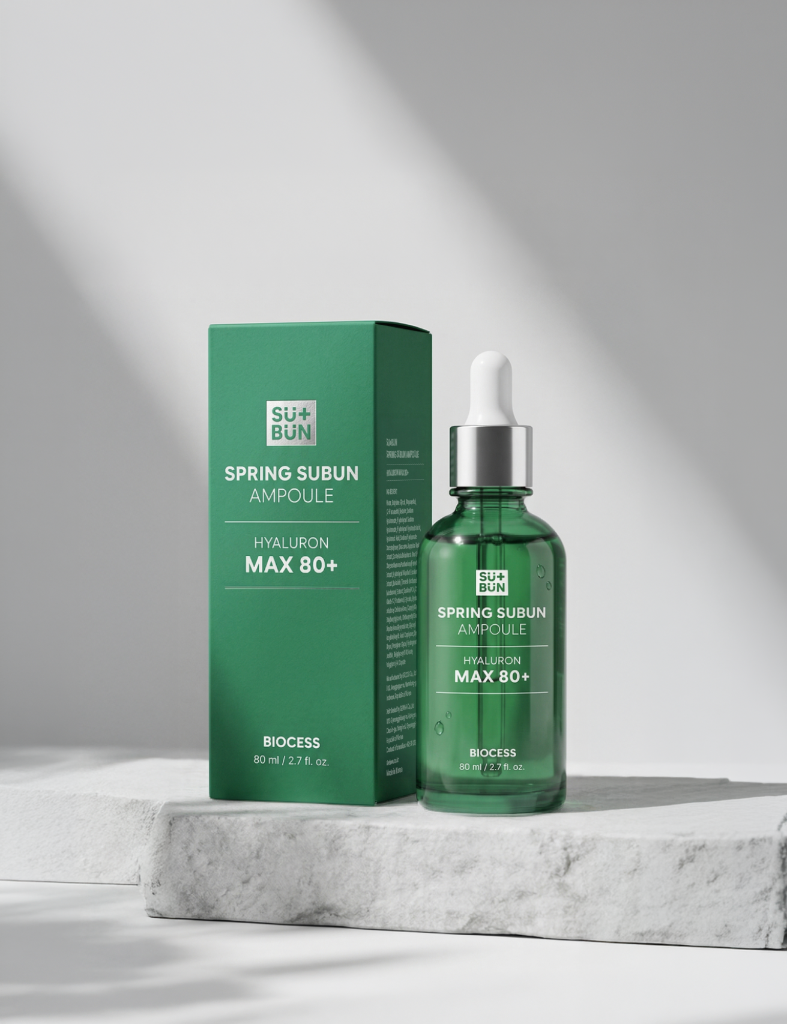 Spring Subun Ampoule with box packaging