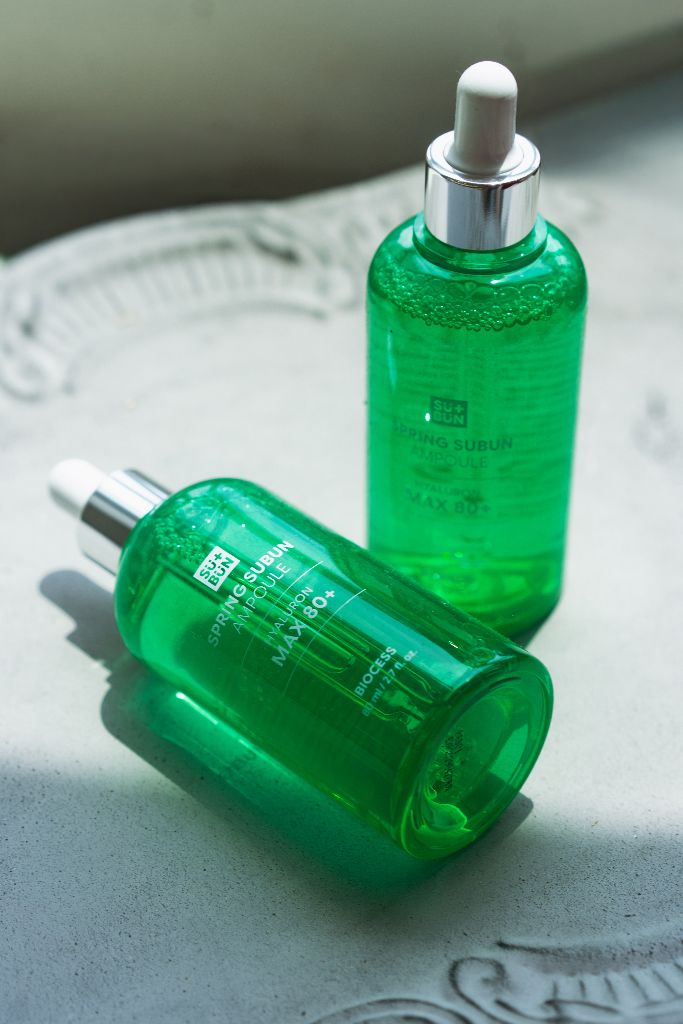 Spring Subun Ampoule on stone surface